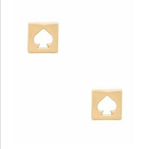 Kate Spade Cut Out Logo Stud Earring